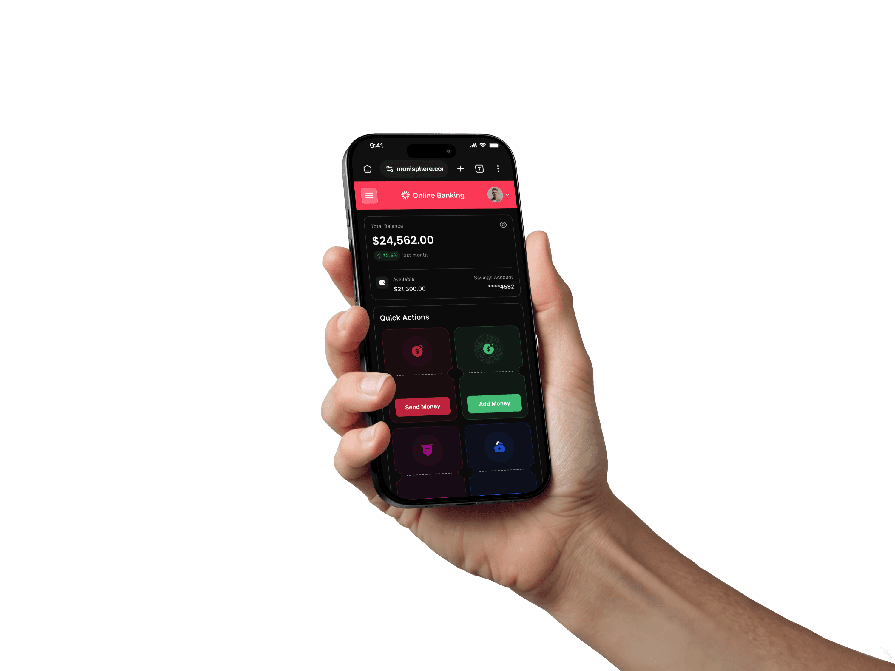 Manage Your Finances Phone