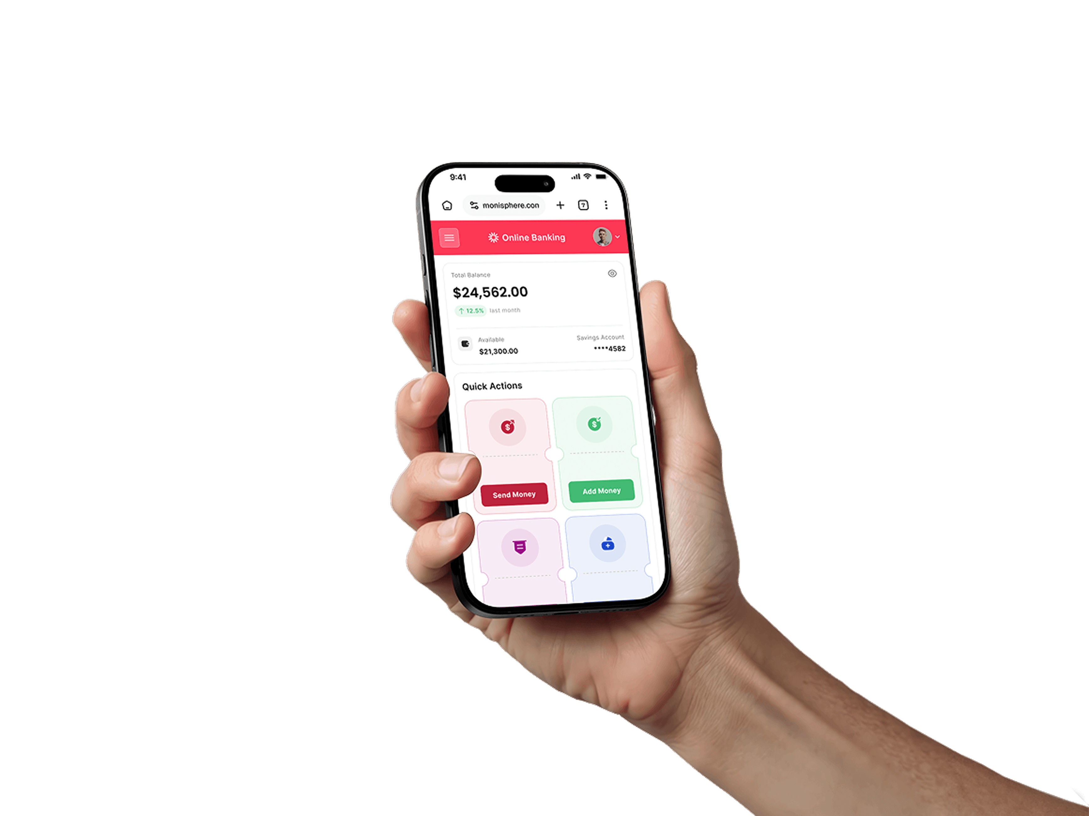 Manage Your Finances Phone